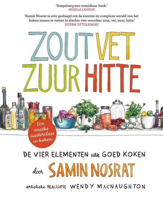Omslag van Zout, vet, zuur, hitte